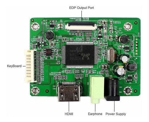 Placa Controladora Lcd 1366x768 30pins M116nwr1 Hb140wx1