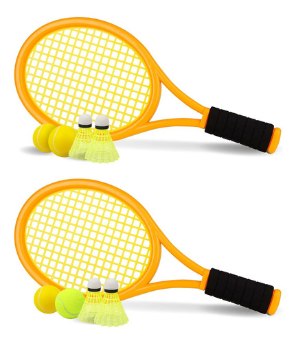 Juego De Raquetas De Tenis Para Niños, Raqueta De 17 Pulgada