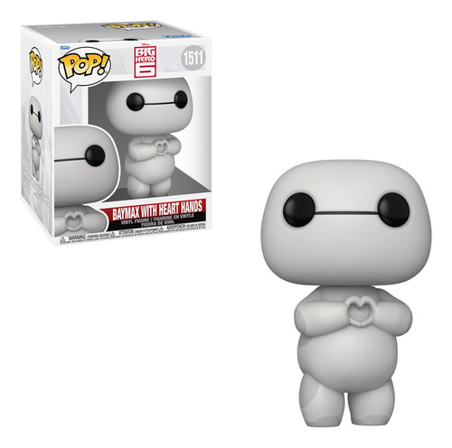 Funko Pop! Baymax With Heart Hands Big Hero 6 Disney