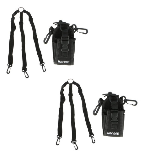 2x Estuche De Radio Para Soporte Msc20e Compatible Con Gp328