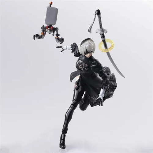 Colección De Figuras Nier: Automata 2b Y Machine Lifeform De