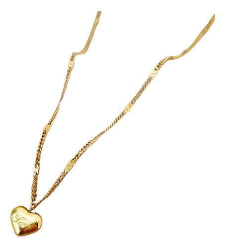 Collar De Moda Para Mujer/gargantilla De Corazón De Amor