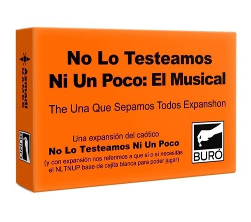 No Lo Testeamos Ni Un Poco El Musical - Expansión - Buro