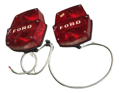 Lote De 2 Luces De Plástico De Ford Rojas Fomoco