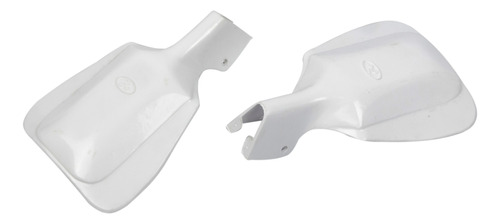 Cubre Manos Plastico Cross Enduro Blanco Plastica Vc