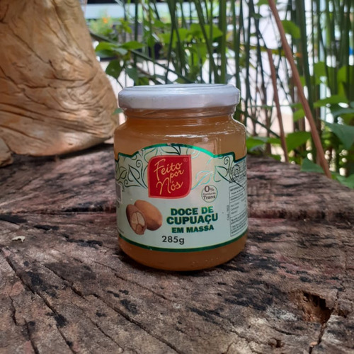 Doce de cupuaçu Doces sem TACC em vidro 285 g