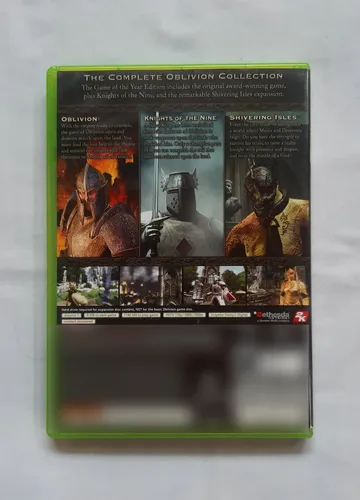 The Elder Scrolls Iv 4 Oblivion Goty + Mapa Xbox 360 Usado (Usado)
