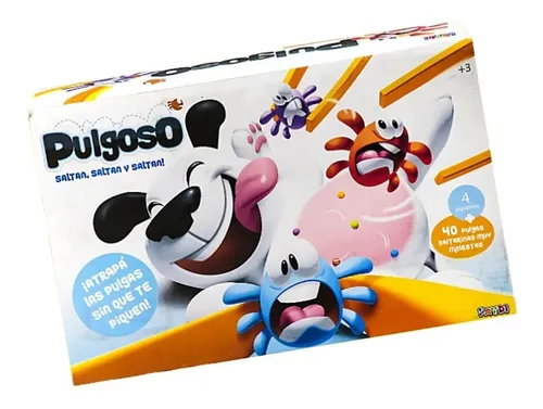 Pulgoso Atrapa Las Pulgas Juego De Mesa Faydi Sharif Express