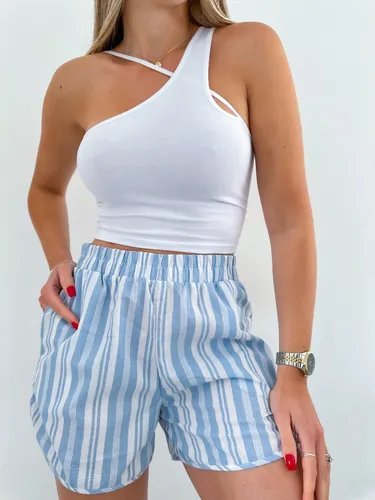 Short fibrana mujer hotsell