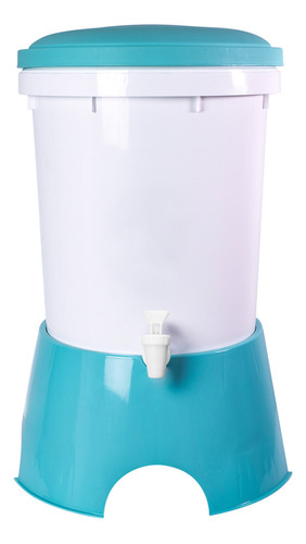 Ecofiltro Dispensador Y Filtro De Agua Colors Grande (20 L) Color Azul Celeste