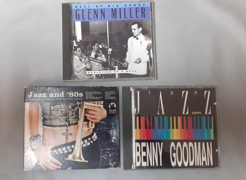Lote X 3 Cd Jazz Glenn Miller, Benny Goodman Y Otro