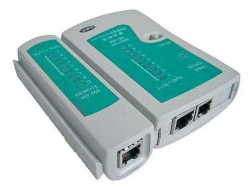 Tester Probador Rj45 Rj11 Para Cable Red Telefono Sy-468