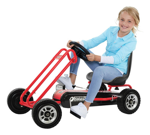 Juguete Pedal Go Kart Hauck Lightning Para Niños De 4 A 8 Añ