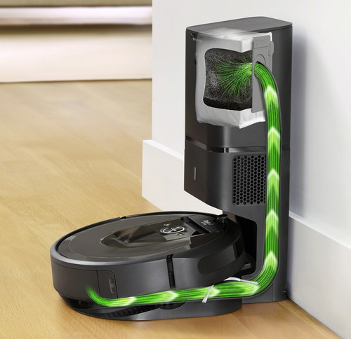 Aspiradora robot iRobot Roomba I7+ negra 220V