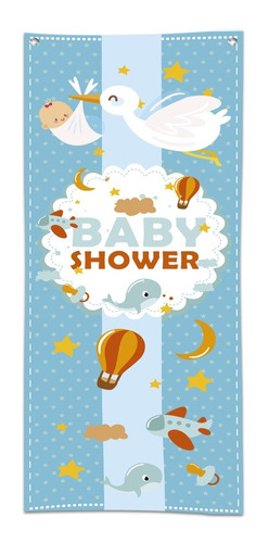 Decoracion Fiesta Baby Shower Personalizados 1pz 160x60cm