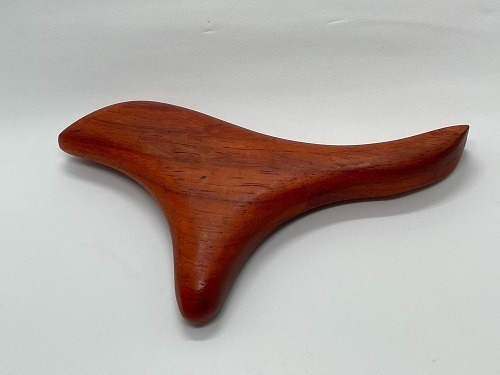 Massageador De Madeira De Lei Ponto Motor Leve E Resistente Cor Vermelho