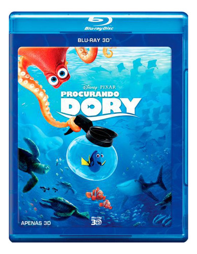 Procurando Dory - Blu-ray 3d Disney Pixar