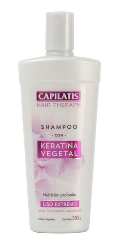 Shampoo Capilatis Keratina Hair Therapy X 350 Ml