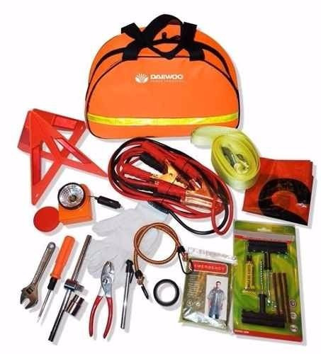 Kit 24 Peças Automotivo Emergencia Cabo Chupeta Daewoo