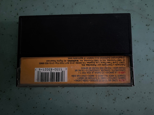 La Sombra - Intocable (casete, Fonovisa, 1992) Remasterizado (Usado)
