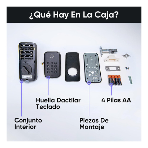 Wyze Lock Bolt - Sistema De Teclado Y Cerradura Inteligente