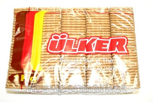 Ulker Té Galletas 5 Paquetes De 200 G X 5