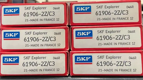 Rodamientos 61906 Zzc3 Skf