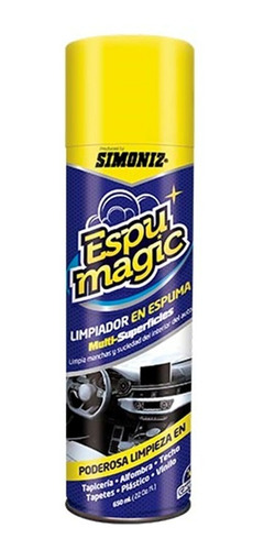 Limpiador Multi Uso De Tapiceria Espumagic Simoniz 650 Ml
