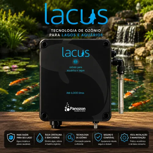 Gerador De Ozônio Para Lago Aquário De Até 6000 Litros 110v