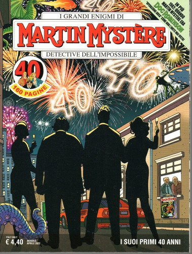 Martin Mystère Nº 386 - 166 Páginas Em Italiano - Sergio Bonelli Editore - Formato 16 X 21 - Capa Mole - 2022 - Bonellihq I23