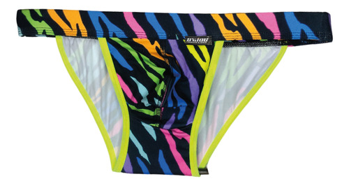 Trusa Bikini Hombre Byjou  Zebra Neon