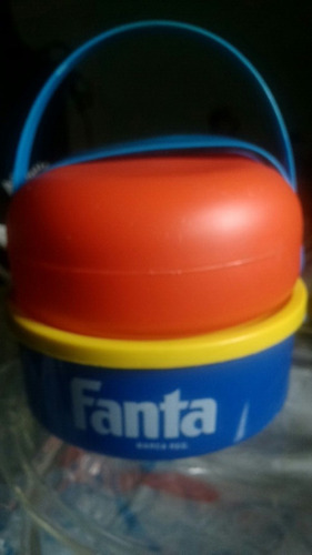 Lonchera Con Vianda Y Cantimplora De La Fanta