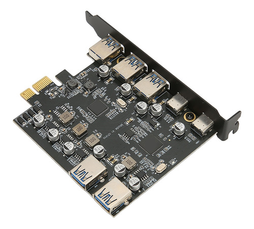 Tarjeta De Expansión Usb 3.0 Pci E A 7 Puertos Pci Express 2