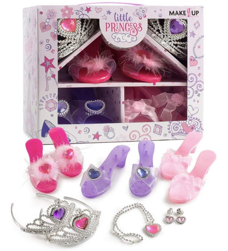 Little Princess - Juego De Zapatillas Y Joyas Para Niña