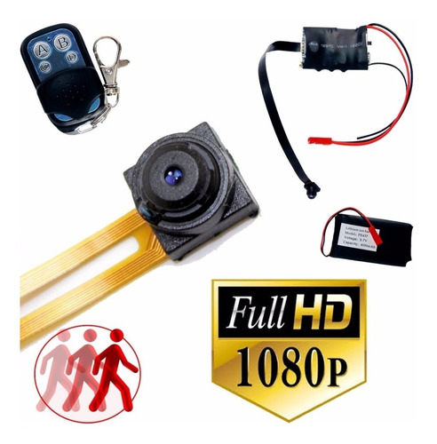 Mini Camara Espia Oculta Seguridad Dvr Full Hd Microfono Ctl