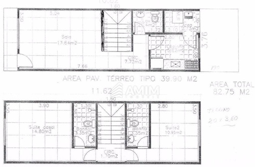 Casa À Venda, 82 M² Por R$ 260.000,00 - Maria Paula - São Gonçalo/rj - Ca0048