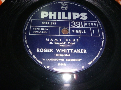 Lp Vinilo - Simple - Roger Whittaker - Mamy Blue - Yo Creo