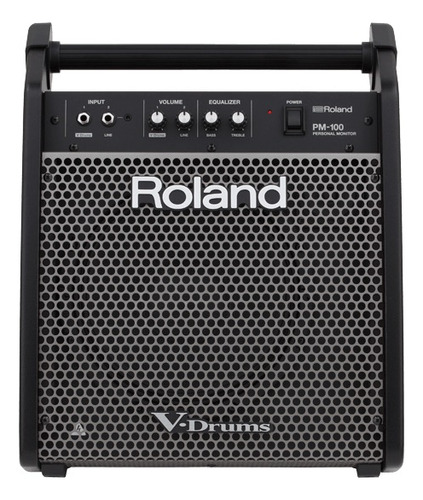 Amplificador Roland Pm-100 Pm100 Para Bateria V-drums Oferta