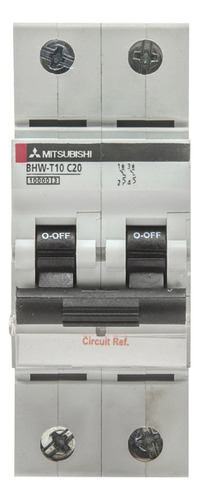 Interruptor Automático Bipolar 2p 2x50a Curva C 10ka
