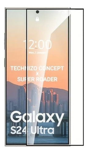 Mica Curva De Cristal Templado Para Samsung S24 Ultra
