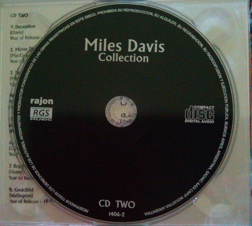 2 Cd's Miles Davis Collection