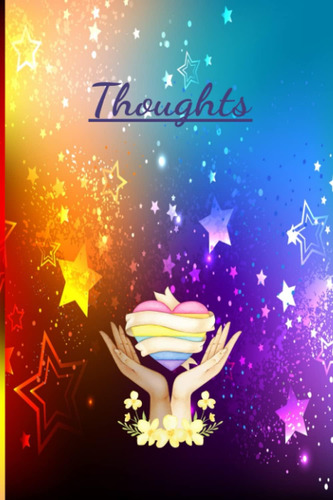 Libro: Thoughts: Vibrant Rainbow Stars Softcover 6ø X 9ø