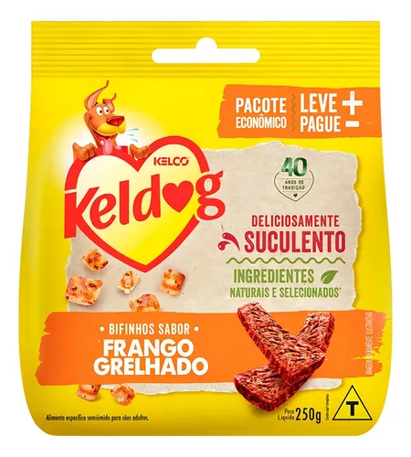 Bifinho Keldog Frango Grelhado 250 Gr