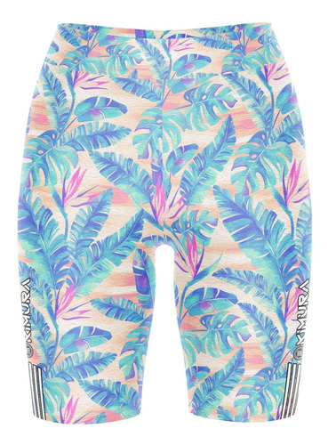 Bermuda Legging Nikkyo Verão Floral Summer Tropical