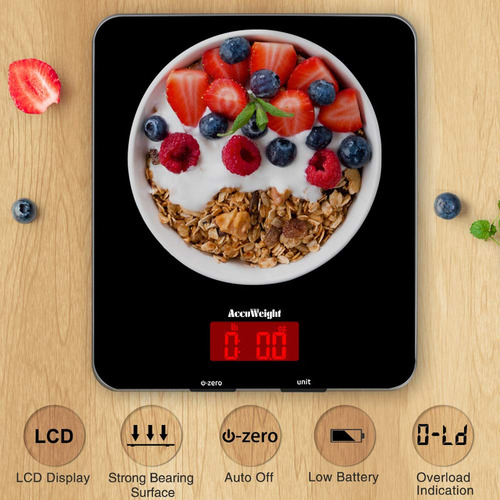 Accuweight 201 Báscula Digital Multifunción Para Carne Y A