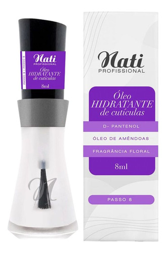 Óleo Hidratante De Cutículas Nati 8ml