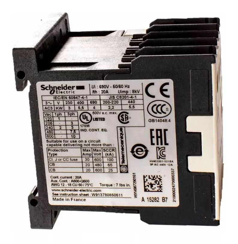 Tercera imagen para búsqueda de contactor schneider 24v