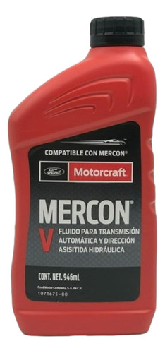 Motorcraft Mercon V  / Aceite Caja Automática Mercon 5 