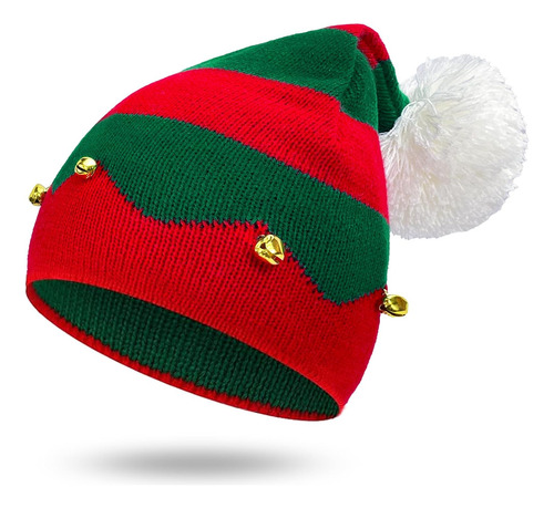 Gorro De Punto Dolkic Christmas Elf, Gorro De Navidad Par...
