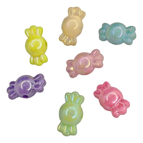 Cuentas Dijes Infantil Nacar Bijou Deco Accesorios X 500 Grs